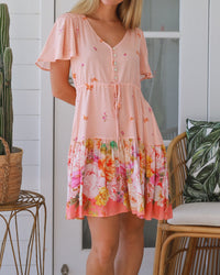 Floral 9 Mini Dress