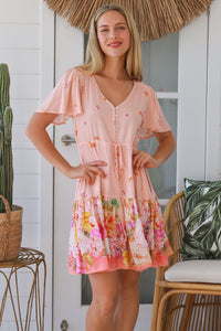 Floral 9 Mini Dress