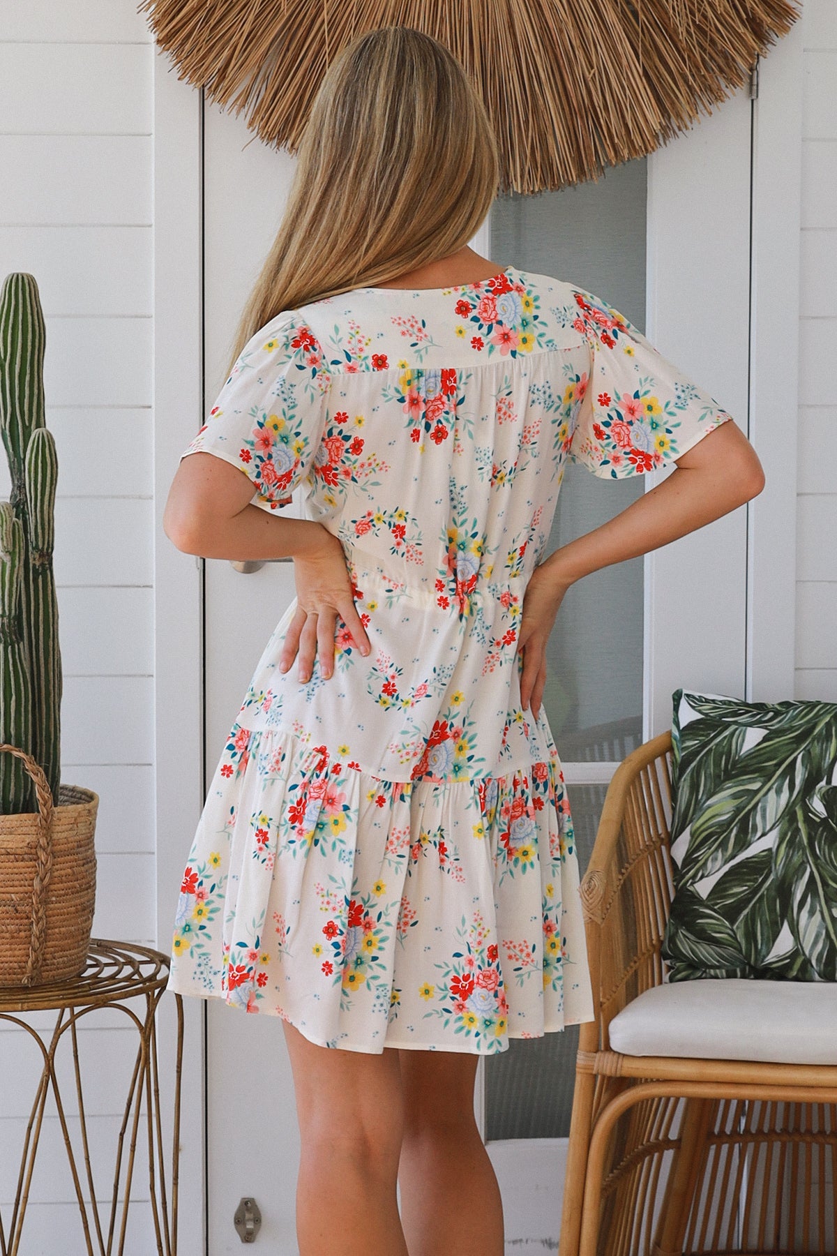 Floral 8 Mini Dress