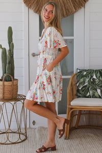 Floral 8 Mini Dress