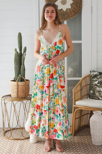 YF0225DR Slip Maxi Dress