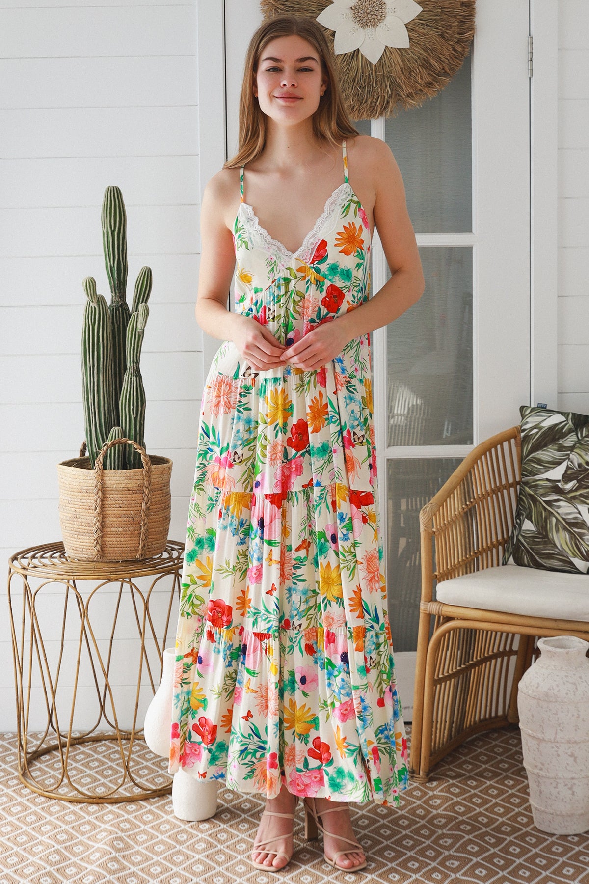 YF0225DR Slip Maxi Dress