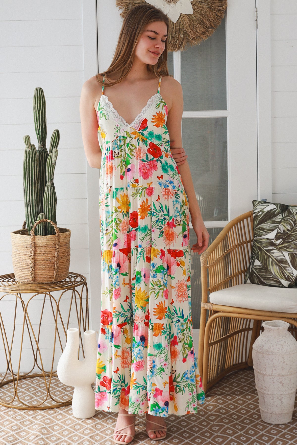 YF0225DR Slip Maxi Dress