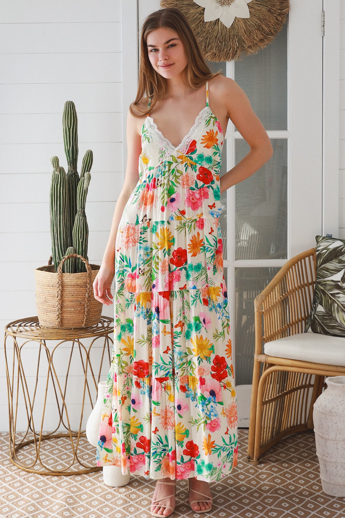 YF0225DR Slip Maxi Dress