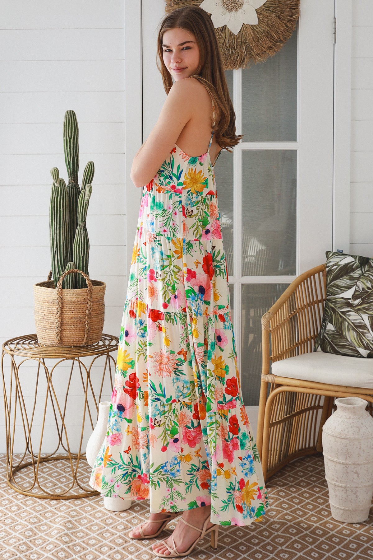 YF0225DR Slip Maxi Dress