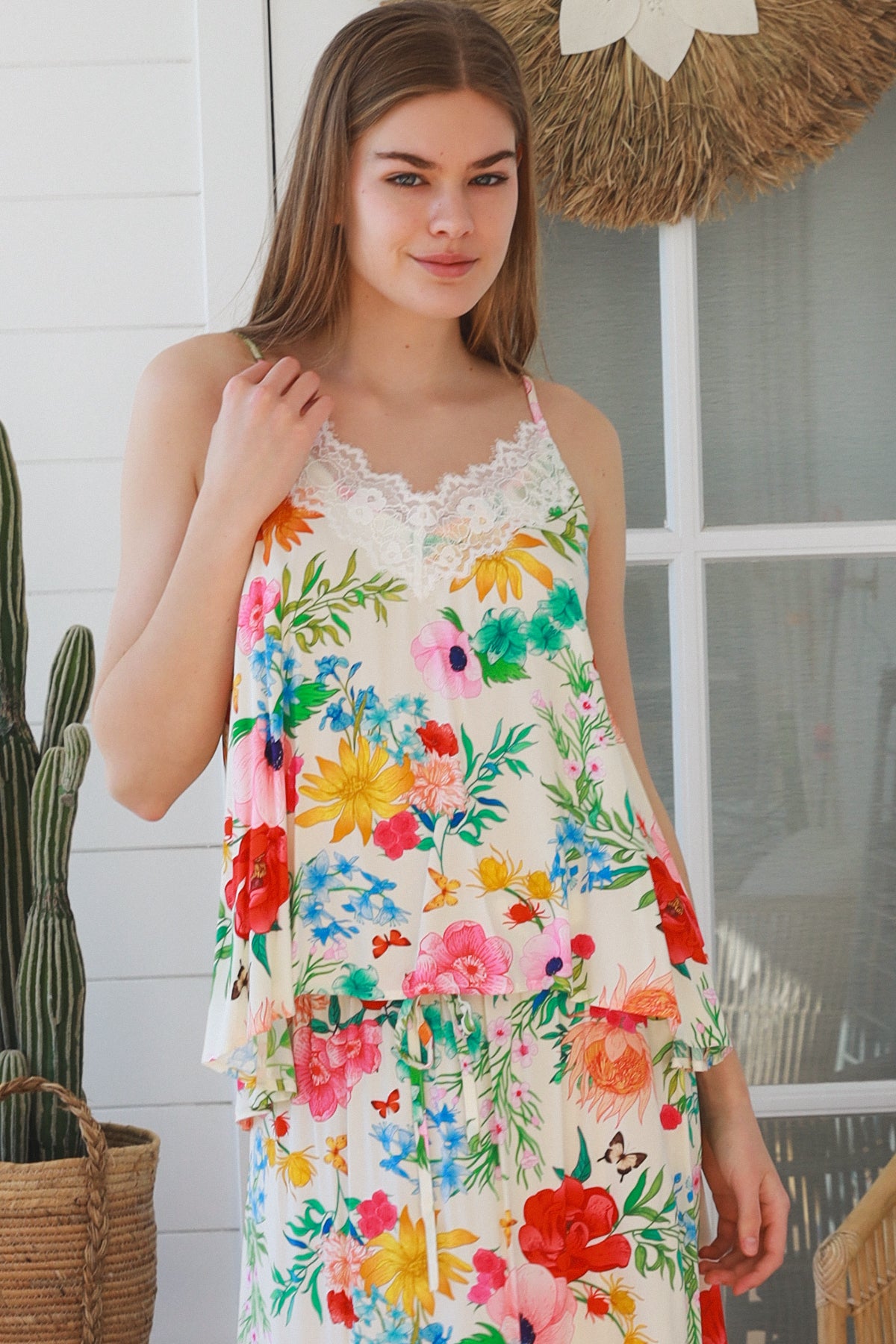 Queenie Slip Top