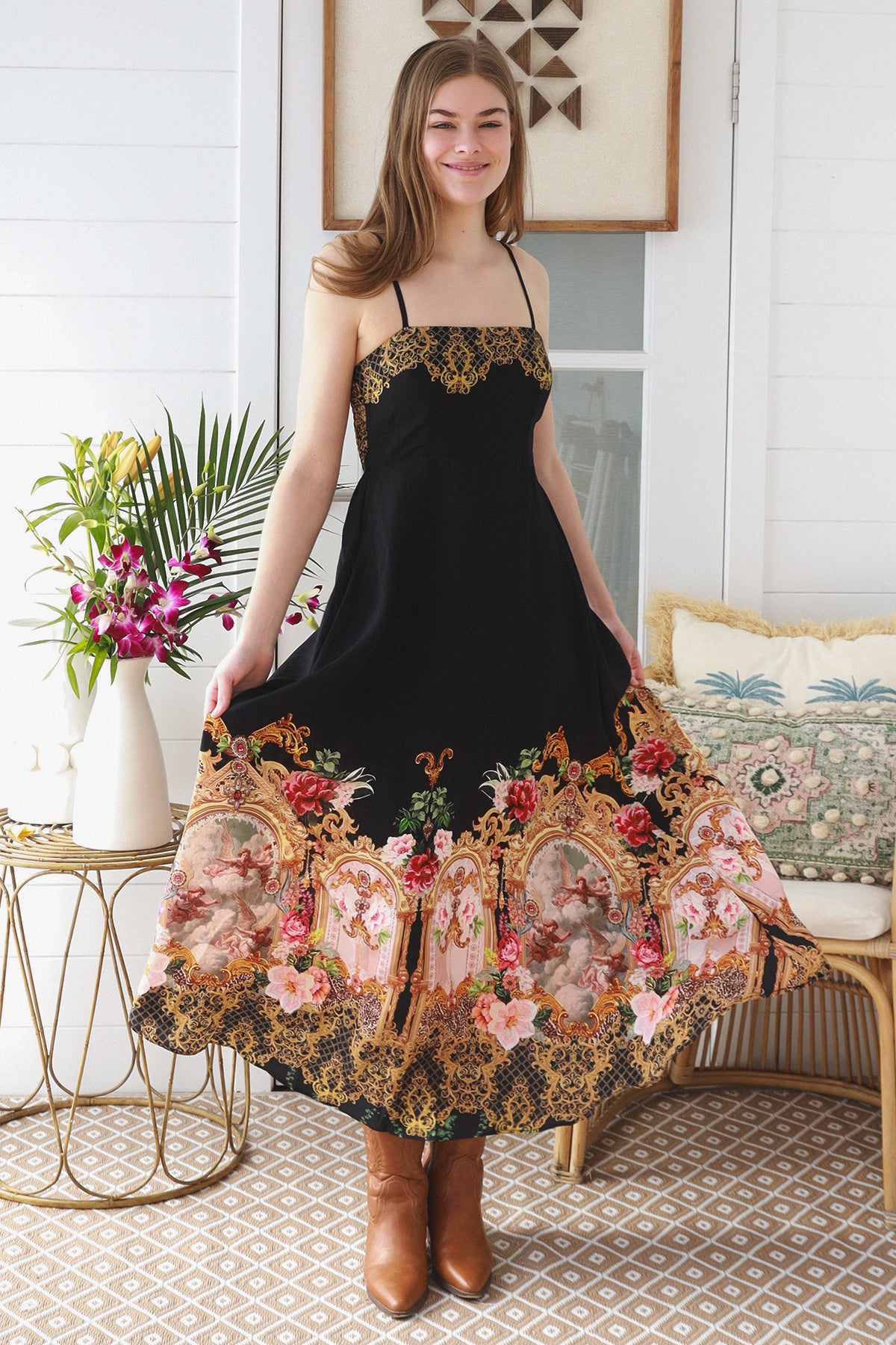 YF0232DR Slip Maxi Dress