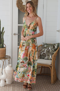 YF0238SP Slip Maxi Dress