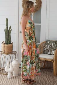 YF0238SP Slip Maxi Dress