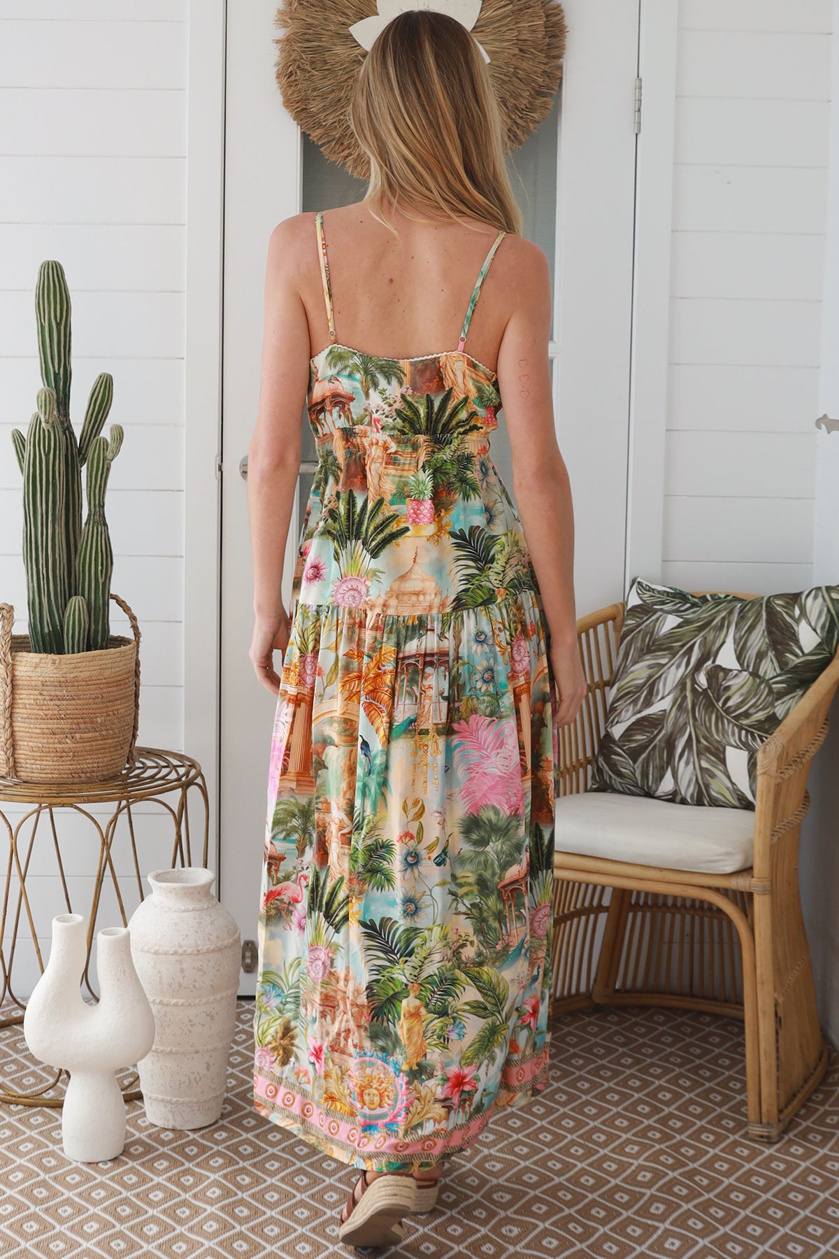 YF0238SP Slip Maxi Dress
