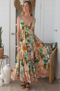 YF0238SP Slip Maxi Dress