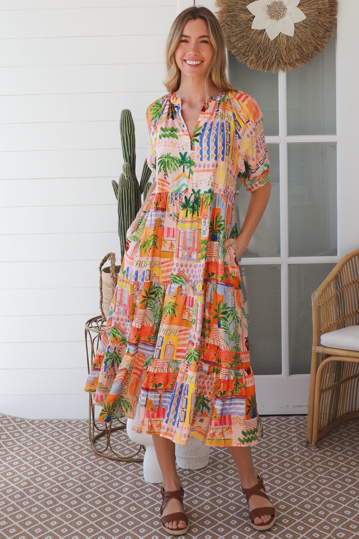 YF0255SP Maxi Dress